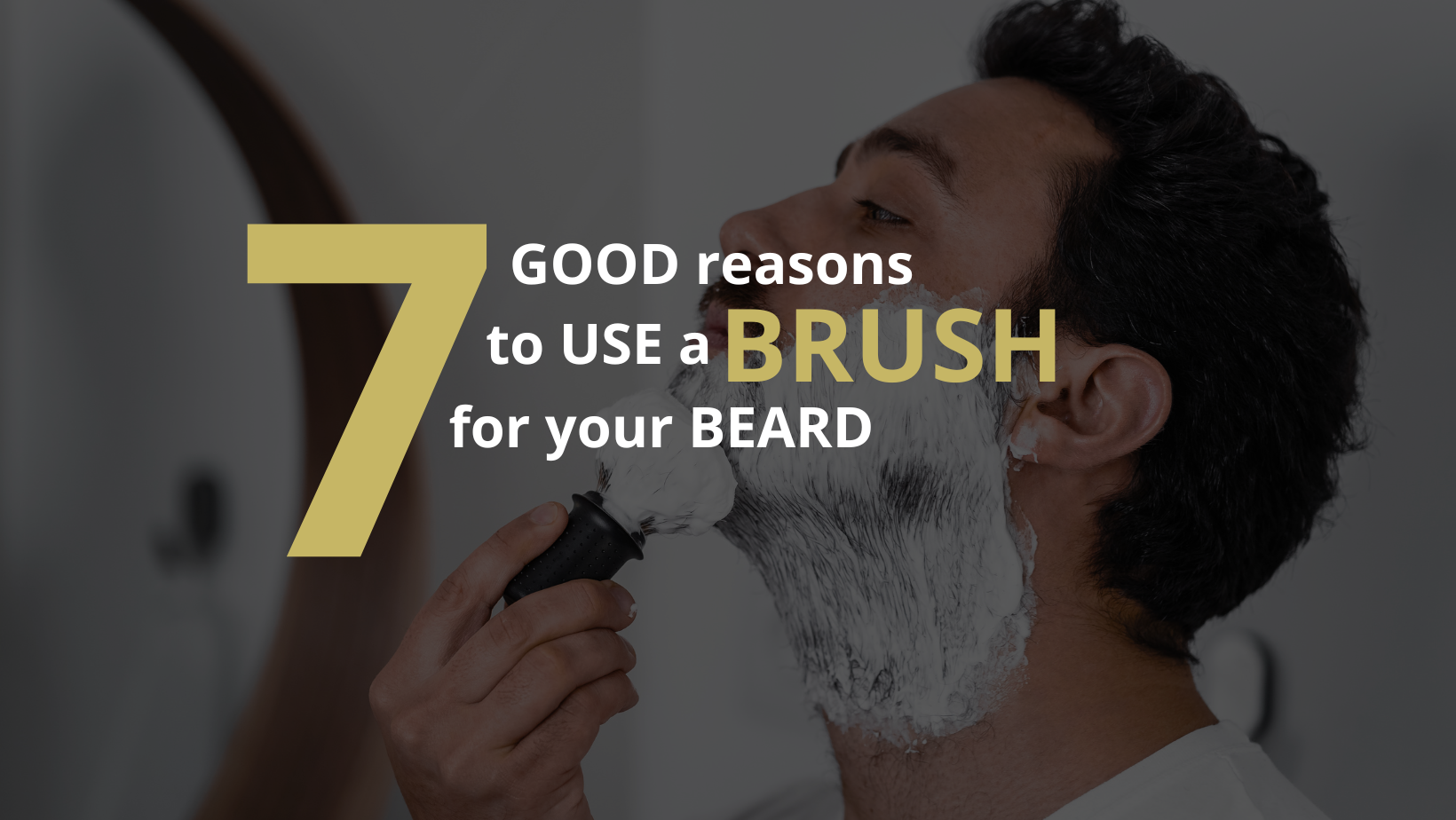 7 Good Reasons to Use a Brush for Your Beard