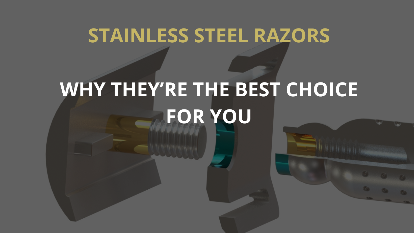 Stainless steel razors: why they’re the best choice for you